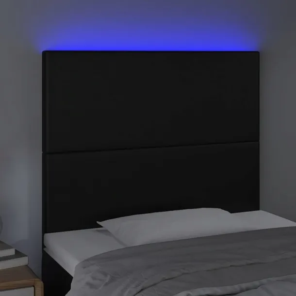 zaglowek-led-90x5x118-128-cm-czarny-kolor-obicia-czarny