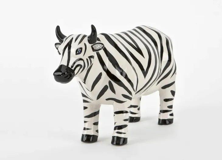 ozdoba-ceramiczna-krowa-zebra