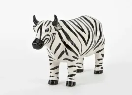 ozdoba-ceramiczna-krowa-zebra