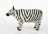ozdoba-ceramiczna-krowa-zebra-stan-nowy