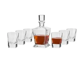 karafka-szklana-6-szklanek-whisky-caro-krosno