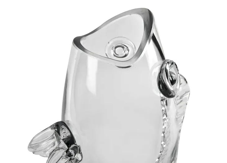wazon-szklany-ryba-20cm-stan-nowy