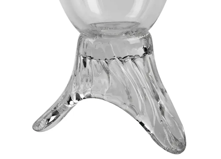 wazon-szklany-ryba-20cm-stan-nowy