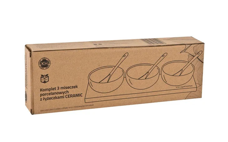 kpl-3-miseczek-lyzka-deska-do-dipow-ceramic-stan-nowy-pojemnosc-160-ml