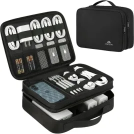 torba-na-akcesoria-elektroniczne-wodoodporna-kieszenie-przegrodki-czarna