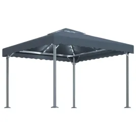 altana-ze-sznurem-lampek-led-300x300-cm-antracyt-aluminium