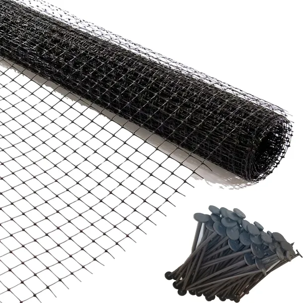 SIATKA NA KRETY 2x200m 40g PRZECIW KRETOM PREMIUM MOCNA UV+ POLSKA + KOŁKI