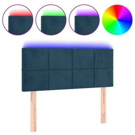 zaglowek-led-aksamitny-ciemnoniebieski-80x5x78-88-cm