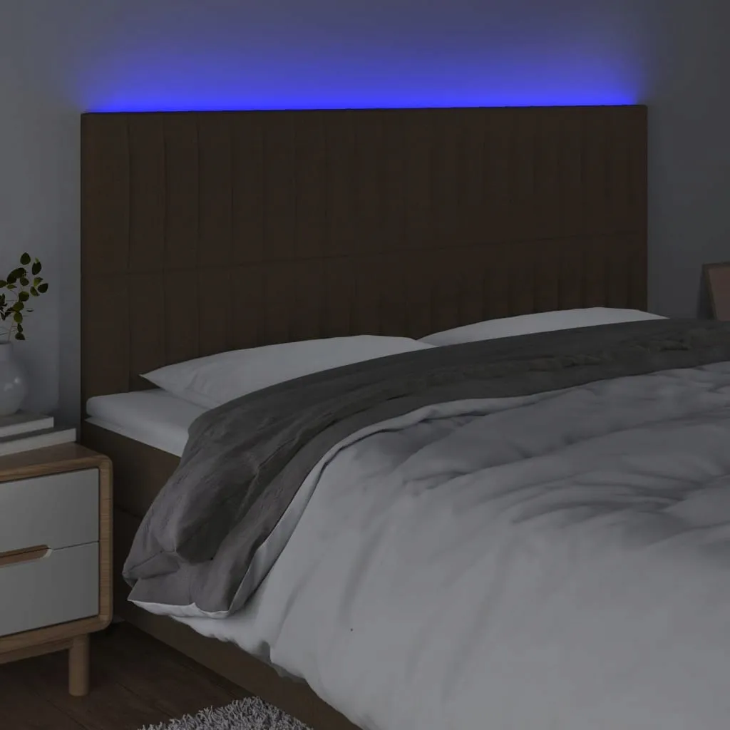 zaglowek-led-brazowy-180x118-128-cm-stan-nowy