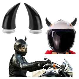 2x-rogi-na-kask-motocyklowy-czarne