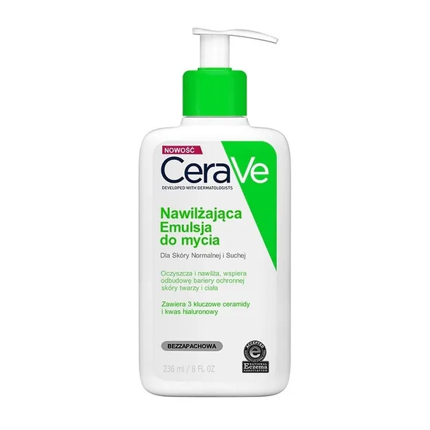 CeraVe Emulsja nawilżająca do ciała skóra normalna i sucha 236 ml