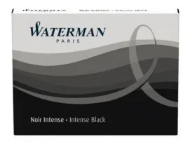 naboje-atramentowe-waterman-intense-black-8szt