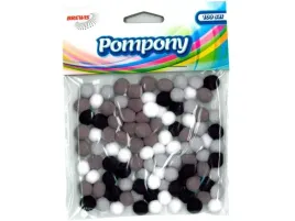 pompony-10mm-brewis-pom14-odcienie-szarego
