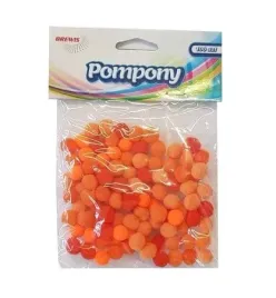 pompony-pom32-10mm-brewis-odcienie-pomaranczowego