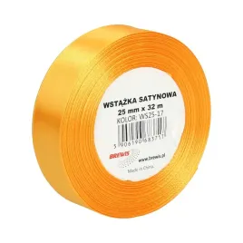 wstazka-satynowa-25mm-x-32m-ws25-17-brewis-pomaranczowa