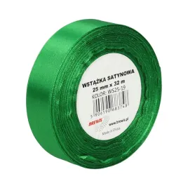 wstazka-satynowa-25mm-x-32m-ws25-19-brewis-zielona