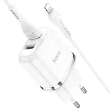 hoco-n4-aspiring-network-charger-lightning-cable-white-waga-z-opakowaniem-0-3-kg