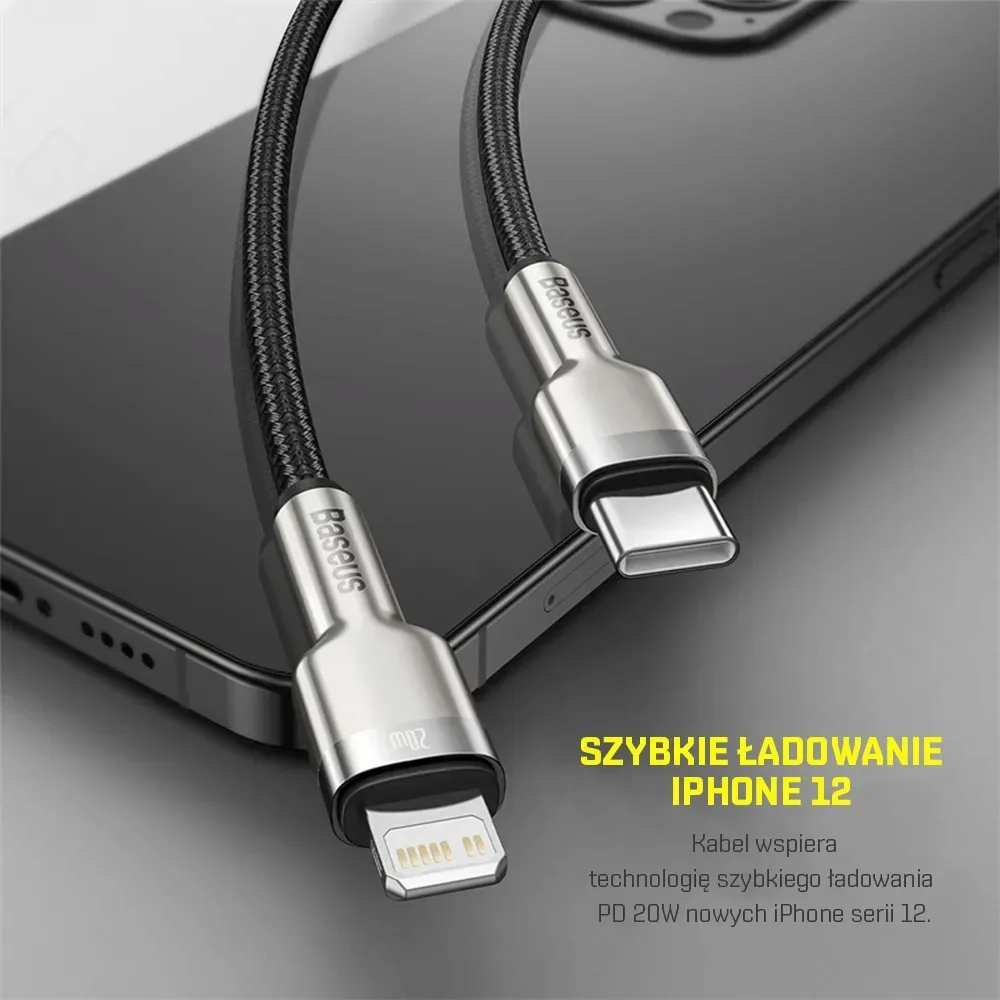 baseus-kabel-cafule-usb-c-lightning-pd-20w-025m