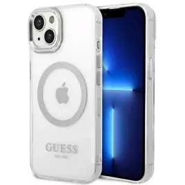 guess-metal-outline-magsafe-etui-iphone-14-plus-przezroczysty
