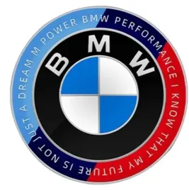 emblemat-bmw-74mm-e46-e90-f30-f31-50jahre-znaczek-logo