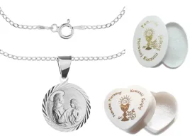 komplet-komunijny-srebrny-lancuszek-pancerka-medalik-pamiatka-komunii-925