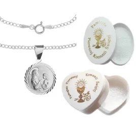 komplet-komunijny-srebrny-lancuszek-pancerka-medalik-pamiatka-komunii-925