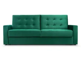 pikowana-sofa-rozkladana-225-zielen-tkaniny-inari