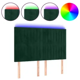 led-zaglowek-144x118x5-cm-ciemnozielony