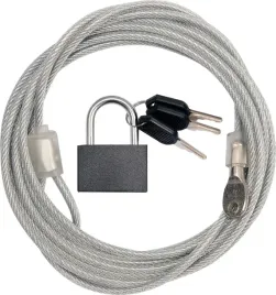 linka-stalowa-3m-z-klodka-vorel