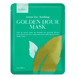 elroel-golden-hour-mask-maska-do-twarzy-lagodzaca-green-tea-25g