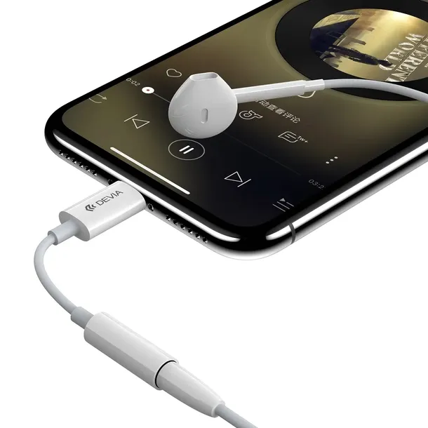 devia-adapter-smart-jack-35mm-lightning-bialy-waga-z-opakowaniem-0-3-kg