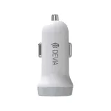 devia-ladowarka-samochodowa-smart-2x-usb-31a-biala-kabel-usb-c-stan-nowy