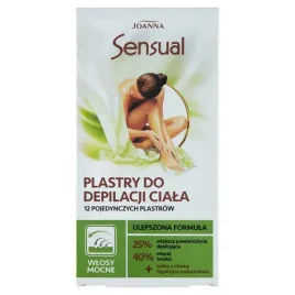 joanna-sensual-plastry-do-depilacji-ciala-12szt-oliwka-lagodzaca-10ml
