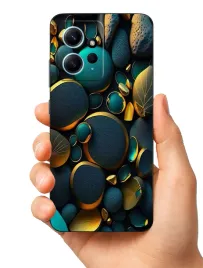 etui-case-do-xiaomi-redmi-note-12-12-4g-kamienie-liscie-wzorki