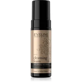 eveline-organic-gold-oczyszczajaco-lagodzaca-pianka-do-mycia-twarzy-150ml