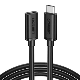 przedluzajacy-kabel-usb-c-3-1-ugreen-ed008-4k-60w-05m-czarny
