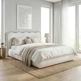 lozko-tapicerowane-biale-rodos-z-falistym-zaglowkiem-i-lamowka-140x200