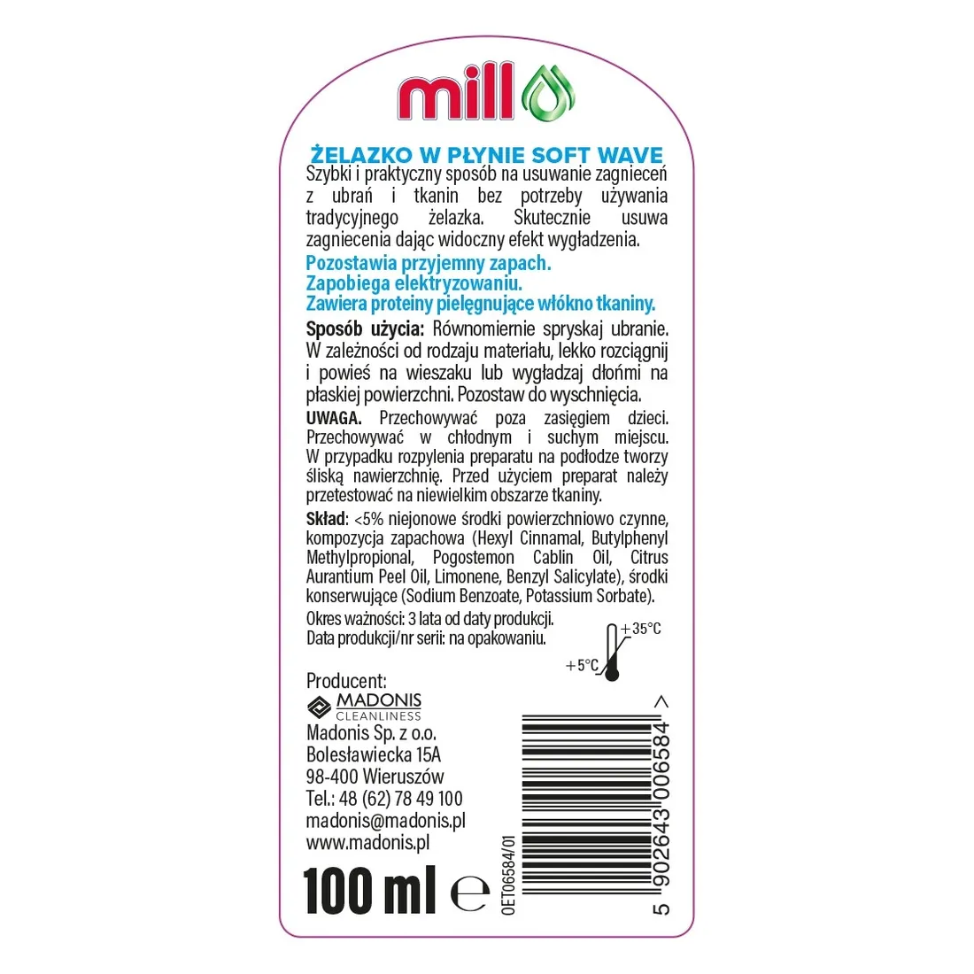 zelazko-w-plynie-mill-soft-wave-spray-100ml