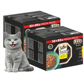 2x-mokra-karma-dla-kota-sheba-mega-pack-drobiowy-tacka-32x85g