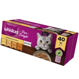 whiskas-karma-mokra-kota-pure-delight-drobiowa-uczta-w-galaretce-40x-85g