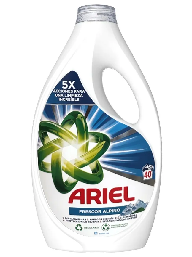 ariel-zel-do-prania-alpine-fresh-40-pran-2l-stan-nowy
