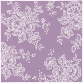 serwetki-airlaid-koronkowe-kwiaty-fioletowe-paw-40-cm-50-szt