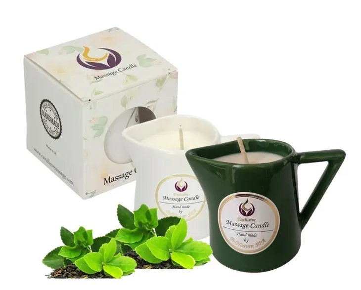 Świeca do masażu "Zielona Herbata" 110ml