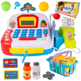 kasa-fiskalna-sklepowa-zakupowa-skaner-koszyk-z-akcesoriami