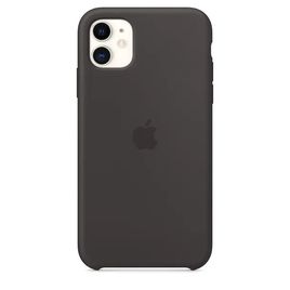Zdjęcie produktu Apple silikonowe etui do iPhone 11 – czarne
