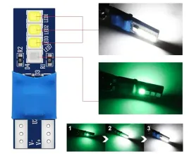 w5w-t10-dual-color-zielone-white-dwukolorowe-zarowki-w5w-400lm