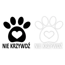 naklejka-nie-krzywdz-na-samochod-na-auto-kolor