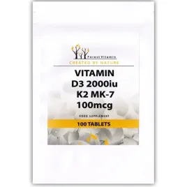 forest-vitamin-vitamin-d3-2000iu-k2-mk-7-100mcg-100tabs