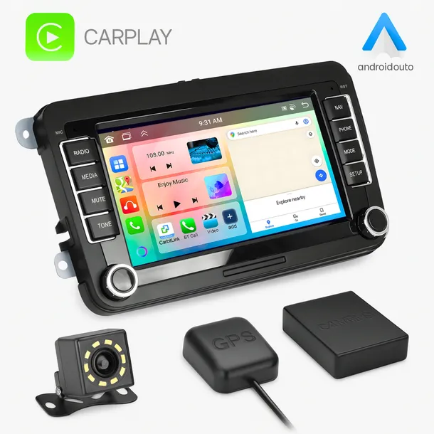 RADIO ANDROID 4GB RAM VOLKSWAGEN GOLF PASSAT TOURAN CADDY TIGUAN SEAT SKODA