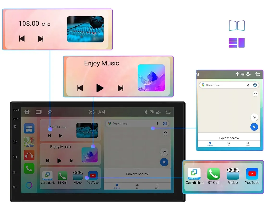 radio-samochodowe-2-din-6gb-ram-android-auto-carplay-android-15-rds-dsp-7